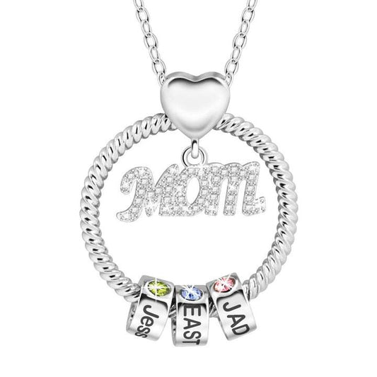 Personalized Mom Love Necklace