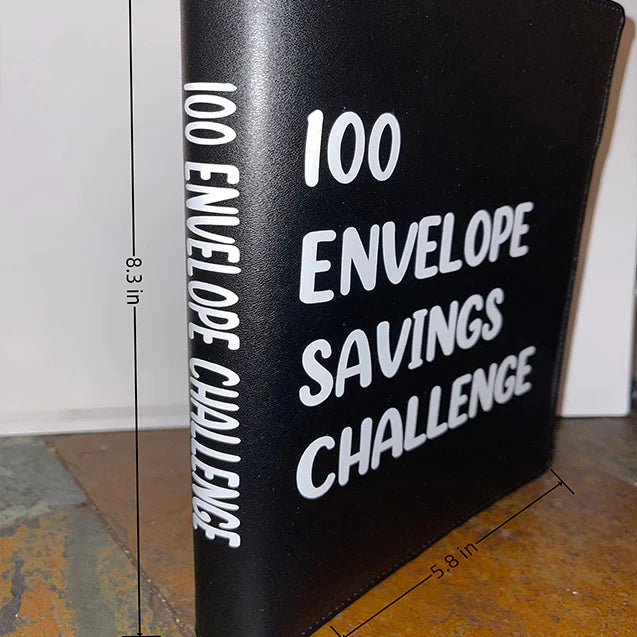 100 Envelope Challenge Binder-Easy And fun Way To Save $5,050 – CustoMyLove