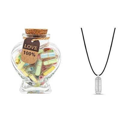 CustoMyLove™ Capsule Letters Message In a Bottle (Mixed Color 100Pcs)