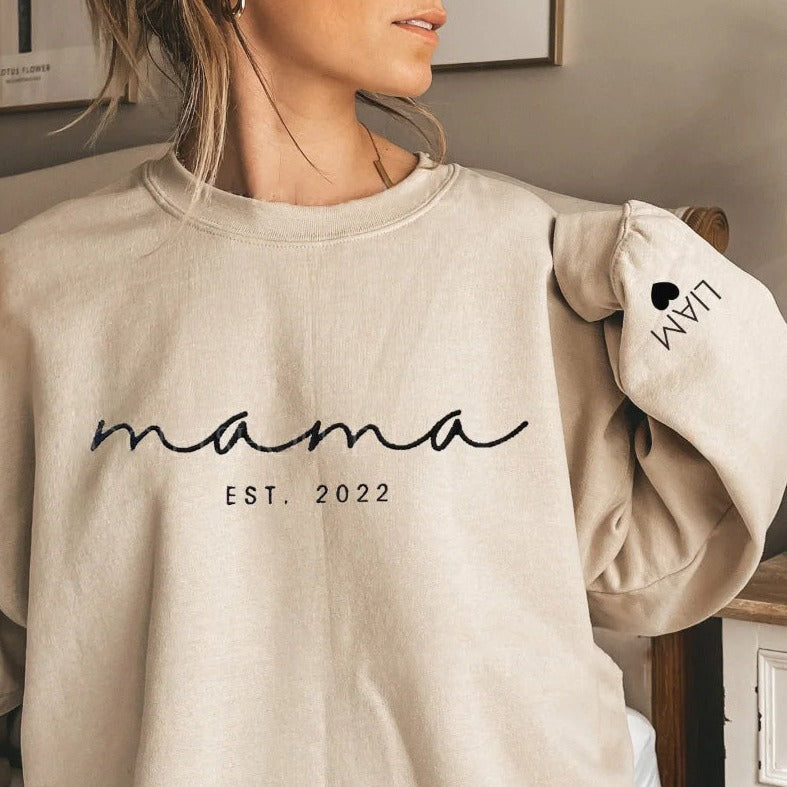 CustoMyLove™ Personalized Mama Sweatshirt